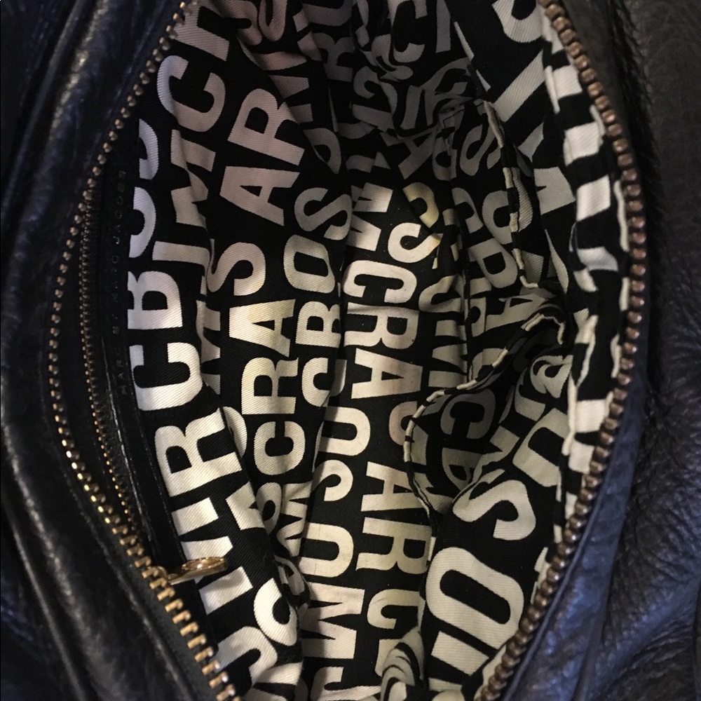 Marc by Marc Jacobs classic black satchel purse - Picture 3 of 5